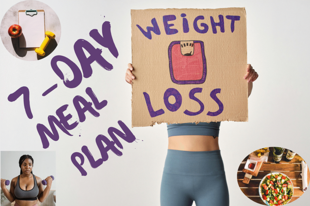 7-Day Weight Loss Meal Plan (Easy & Effective)